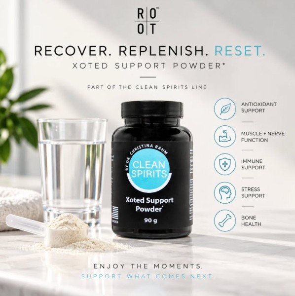 root clean spirits xoted support powder